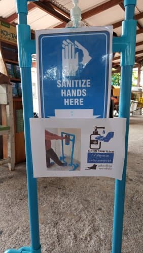 Gel sanitario koh tao
