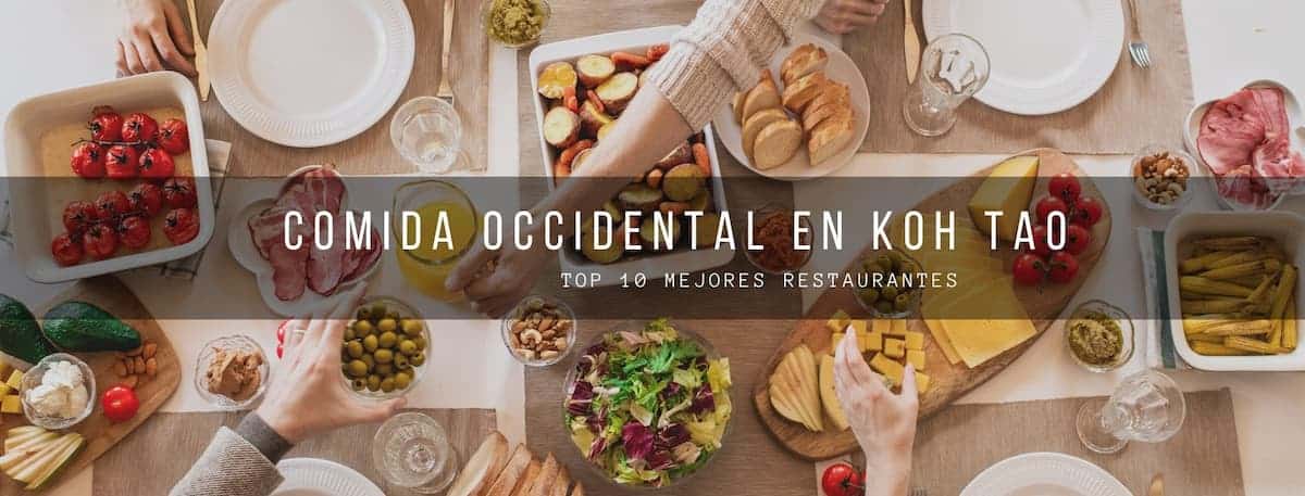 COMIDA OCCIDENTAL KOH TAO