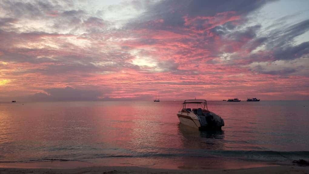 atardecer tailandia