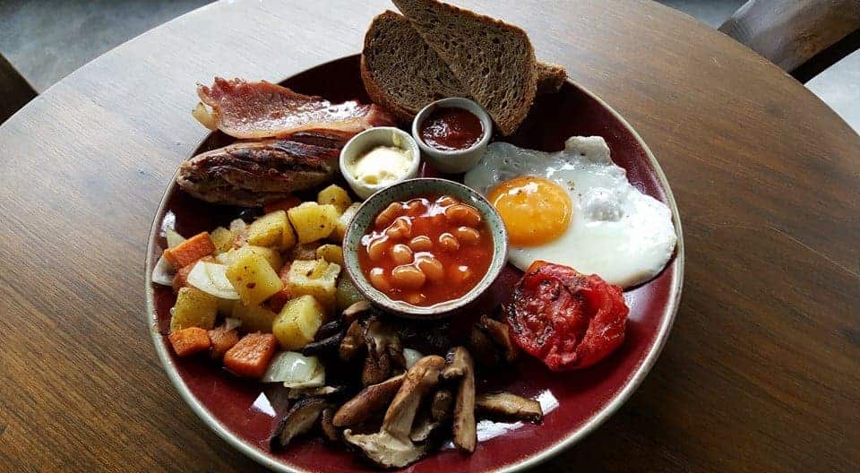 desayuno ingles en koh tao